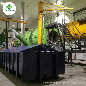 PP/PE/PS Scrap plastic recycling machine to crude oil